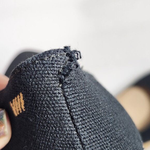 Elegant Black Wedge Shoes - Picture 14 of 15